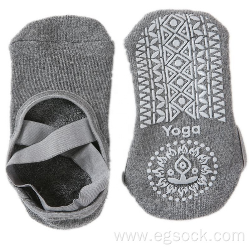 Non slip yoga ankle sock